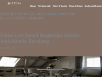 la-casa-living.com Webseite Vorschau