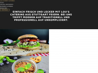 lous-catering.de Webseite Vorschau
