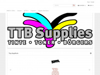 ttb-supplies.de Webseite Vorschau