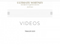 ultimatewhitney.com Webseite Vorschau