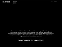 stagebox-showtechnik.com Webseite Vorschau