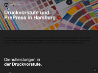druckvorstufe-hamburg.de Webseite Vorschau