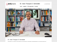 arztpraxis-schneider.ch Webseite Vorschau