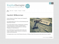 rapha-therapie.ch Webseite Vorschau