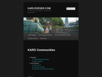 karlroeser.com Webseite Vorschau