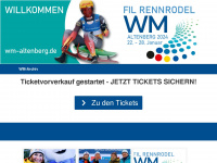 wm-altenberg.de Webseite Vorschau