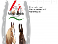 pferdereiterhof-odenwald.de Webseite Vorschau