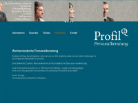 profilquadrat.de Webseite Vorschau