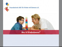 fk-kindermitdemenz.de Webseite Vorschau