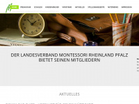 montessori-rlp.de Webseite Vorschau