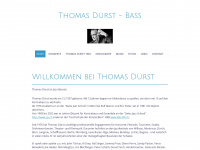thomasduerst.com Webseite Vorschau