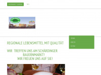 bauernmarkt-schaerding.at Webseite Vorschau