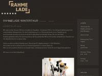 rahmelade.ch Webseite Vorschau