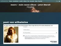 wilhelminesmusik.de Webseite Vorschau
