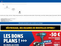 screwfix.fr Webseite Vorschau