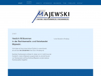rae-majewski.de Webseite Vorschau