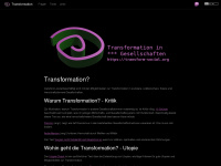 transform-social.org Webseite Vorschau