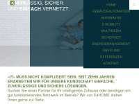 e4home.ch Webseite Vorschau