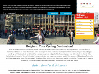 belgian-biketours.com Webseite Vorschau