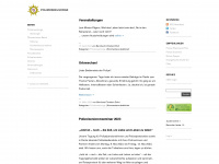 polizeiseelsorge-pfalz.de Webseite Vorschau