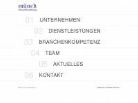 drmuench-steuer.de Webseite Vorschau