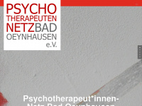 psychotherapeuten-netz.de Webseite Vorschau