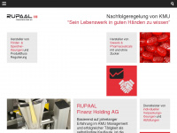 rupaal.ch Webseite Vorschau