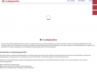 hbp-diagnostics.de Webseite Vorschau