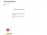 proservation.eu Webseite Vorschau