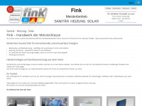 fink-sanitär-heizung.de Webseite Vorschau