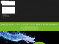 knauer-waermetechnik.de Webseite Vorschau