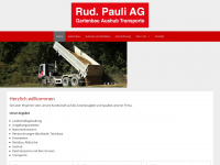 rudpauli.ch Webseite Vorschau