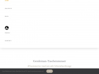 gentleman-taschenmesser.de Webseite Vorschau