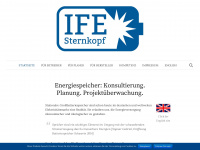 ife-sternkopf.de Webseite Vorschau