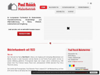 paul-resch.de Webseite Vorschau