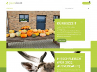 greendirect.ch Webseite Vorschau
