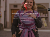 clauwi-trageschule.at Webseite Vorschau
