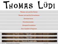 thomasluedi.ch Webseite Vorschau