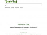dinkelhof.shop Webseite Vorschau