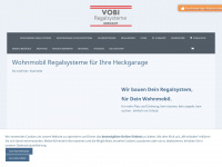 vobi-regale.de Webseite Vorschau