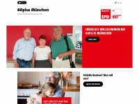 60plus-muenchen.de Webseite Vorschau