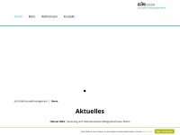 a3s-projektmanagement.ch Webseite Vorschau