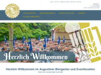 augustiner-biergarten-stuttgart.de Webseite Vorschau