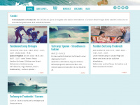 salt-surfcamps.de Webseite Vorschau