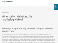 my-webagentur.de Webseite Vorschau