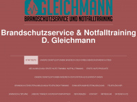 brandschutzservice-gleichmann.de Webseite Vorschau