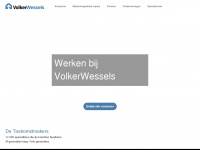 werkenbijvolkerwessels.nl Webseite Vorschau