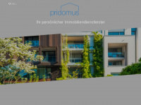 pridomus.ch Webseite Vorschau