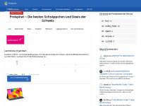 preispirat.ch Webseite Vorschau
