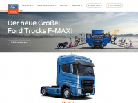 ford-trucks.de Webseite Vorschau